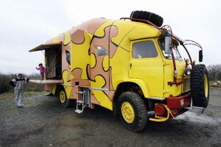 Partir jusqu'en Mongolie avec nos 4 enfants bord de notre camion 4X4 cr