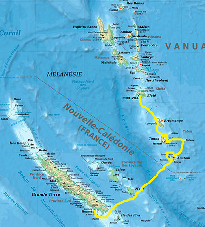 Sailing to Vanuatu. - 250.9&nbsp;ko